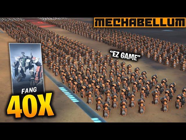 "HE BUILT 40X FANGS?!" - Best Swarm Strategy in FFA EVER?? - Mechabellum 1.0 Cast