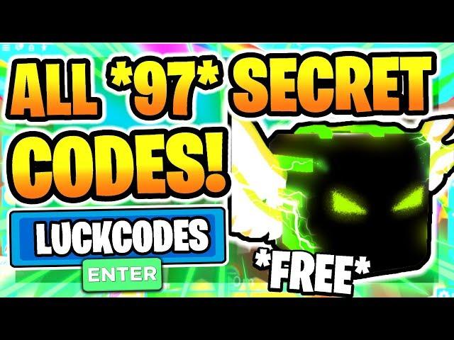 ALL *97* SECRET WORKING BUBBLE GUM SIMULATOR CODES! *2020* FREE LUCK | Roblox Bubble Gum Simulator