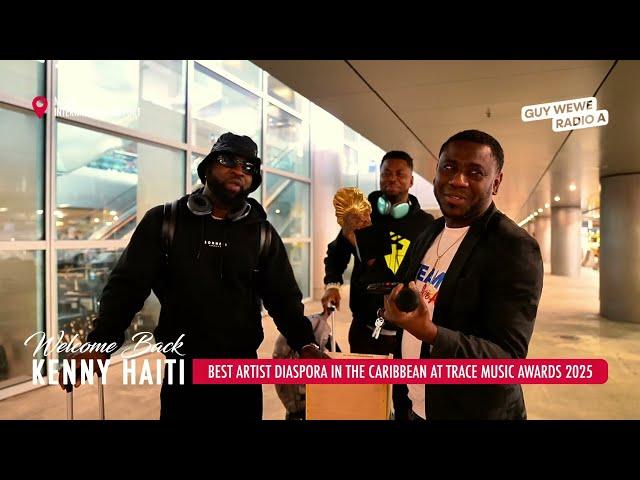 Kenny Haiti tounnen ak twofè Best Artist Diaspora in the Caribbean  nan Trace Awards 2025