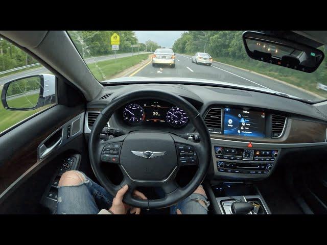 2018 Genesis G80 5.0 Ultimate - POV Test Drive | 0-60