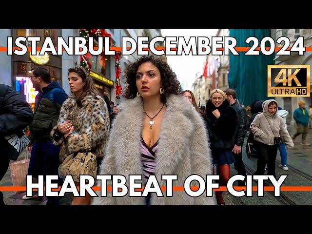 Istanbul Turkey Galata Tower & Istiklal Street 4K UHD Walking Tour Vibrant Heartbeat of The City