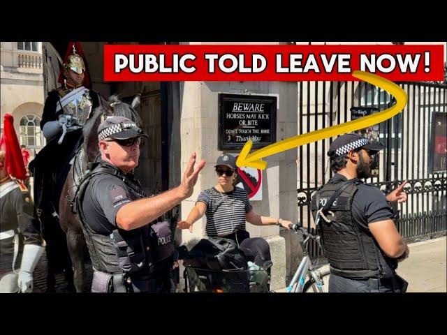 PUBLIC WAS TOLD TO LEAVE NOW! POLICE CONFRONTS A DISRESPECTFUL WOMAN ( KAREN )