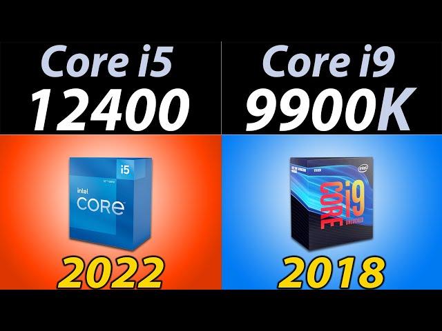 i5-12400 vs. i9-9900K | How Much Performance Difference?