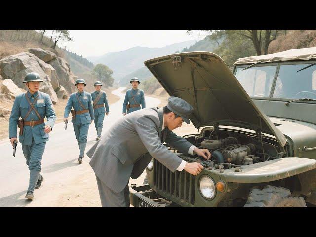 Japanese master disguises as a mechanic, but Eighth Route expert spots him, delivering a headshot!