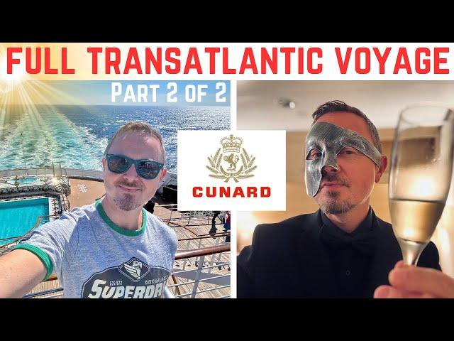 Cunard Queen Mary 2 Full Transatlantic Voyage & Sail In to New York (part 2 of 2)