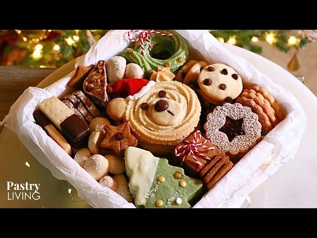 10 Festive Christmas Cookies from Just One Dough! | Ultimate Christmas Cookie Box