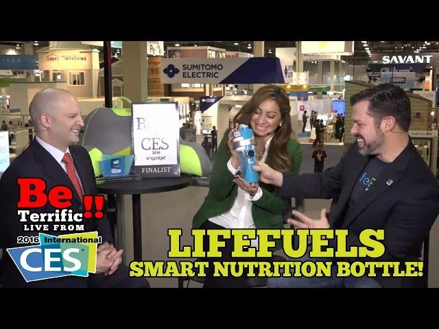 Trackable Nutrition on the Go! LifeFuels Smart Nutrition Bottle at CES 2016!