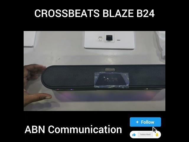 CROSSBEATS BLAZE B24 BLUETHOOTH #reels #phoneworld #mobileworld #samsungsmartphone