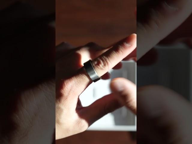 Ultrahuman Ring Air Unboxing - Raw Titanium #fitnesstrackers