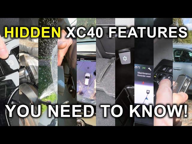 Volvo XC40 (2019-2025): 10 Hidden XC40 Features You Need To Know!