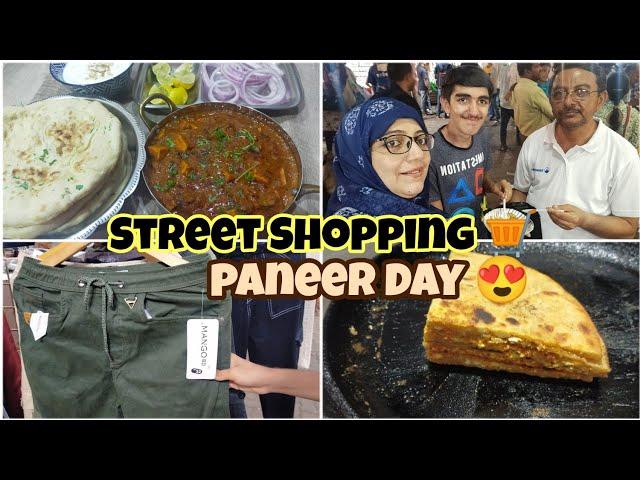 Street Shopping At Kurla Station | Street Market | Paneer Day | Meenaz Khalfe