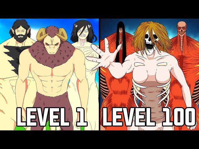 All 18 TITAN SHIFTERS Ranked From Weakest To Strongest