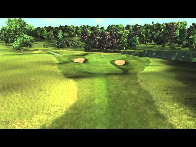 17th Hole Montgomerie Course overview with Shane O' Donoghue