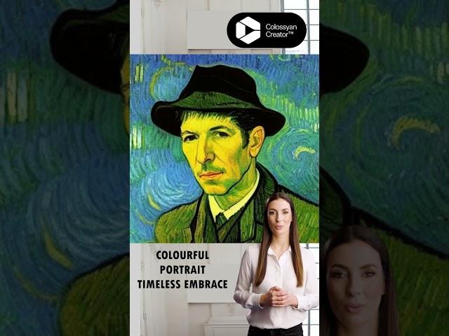 Van Gogh's Portrait of Leonard Cohen #AI