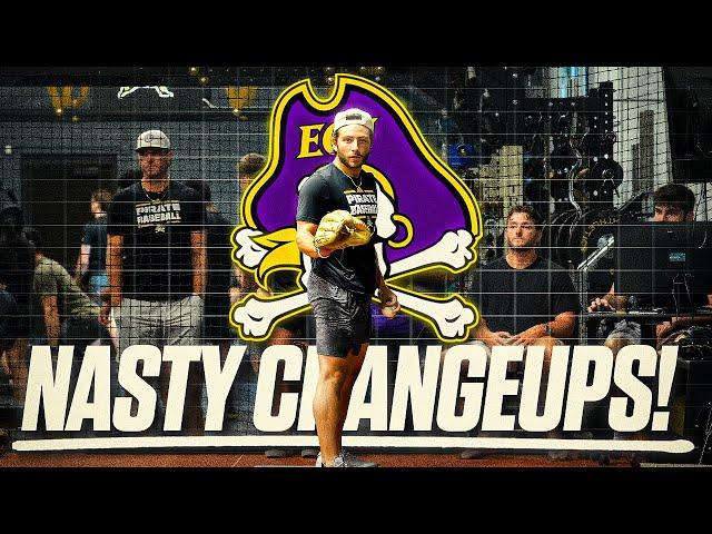 ECU All -American Learns A Devastating Changeup | Ethan Norby