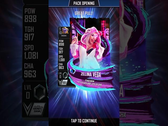 WWE SUPERCARD #266 -  STREET FIGHTER 6 RUSHDOWN QUEST ZELINA VEGA CARD