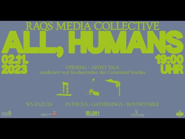 Artist talk: Raqs Media Collective