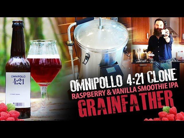 Omnipollo 4:21 Grainfather Clone (Raspberry & Vanilla Smoothie IPA)