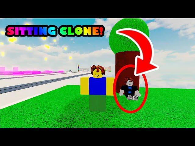 How to make a SITTING CLONE in Obby Creator! | Roblox | superJ