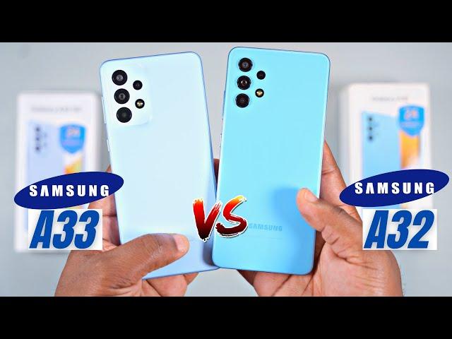 Samsung Galaxy A32 vs Samsung Galaxy A33: Display, Performance, Camera Comparison & Battery