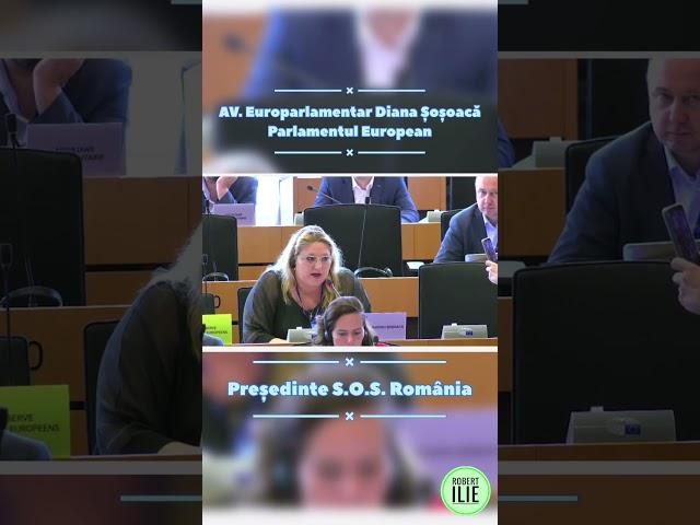 Diana Șoșoacă a avut un discurs demn de "pus în ramă" la nivelul Parlamentului European!