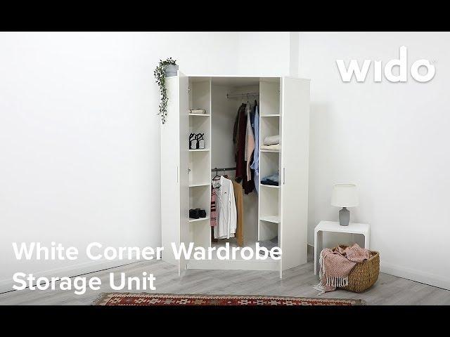 Wido Corner Wardrobe Product Video (WDROBEC)