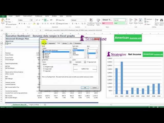 How to create a dynamic picture image based on an Excel cell value (UPDATED)