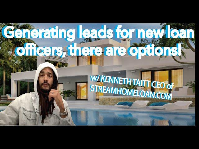 Generating leads for new mortgage loan officers