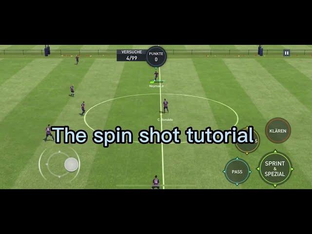 Curve shot fifa mobile easy tutorial