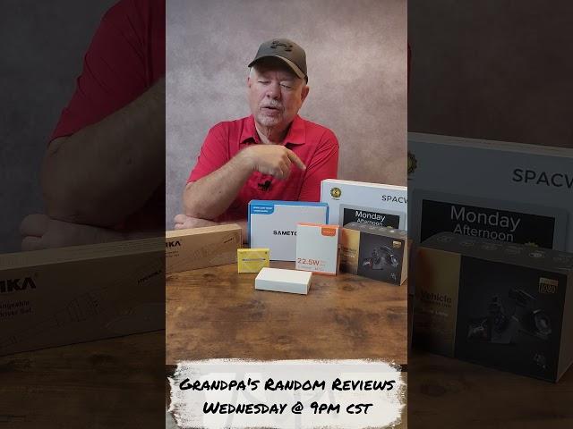 Grandpa's Going Live on #Grandpa'sRandomReviews Here on YouTube & Is Inviting You to Come on Over