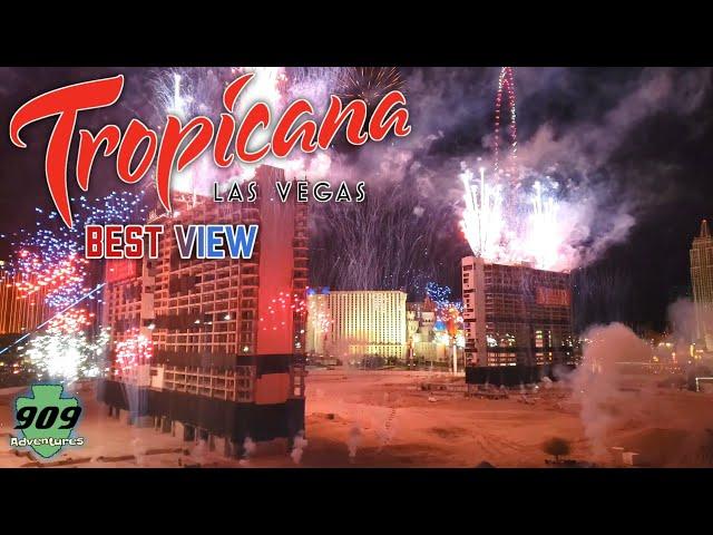 Tropicana Las Vegas Implosion UP CLOSE and Million Dollar Firework Display 10/09/2024