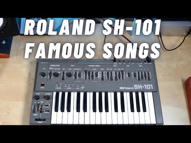 Roland SH 101 Famous Songs and Sounds