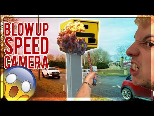 MY BRO DESTROYED A SPEED CAMERA