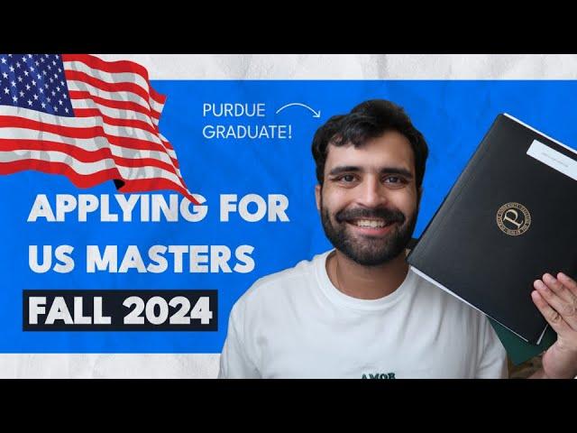 Planning to Apply for Masters in US? Watch this  | Fall 24