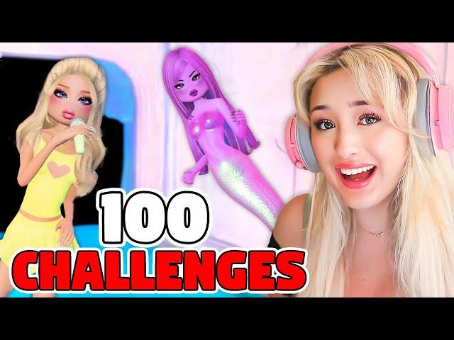 100 DRESS TO IMPRESS CHALLENGES!