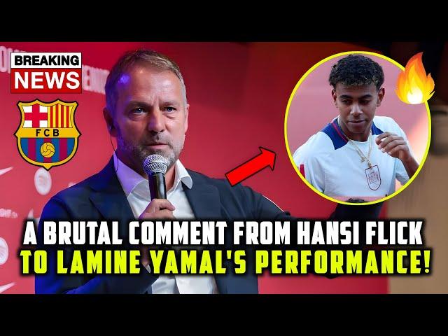 | BREAKING: HANSI FLICK BRUTAL STATEMENT ON YAMAL! YOU WON'T BELIEVE WHAT HE SAID - FOOTBALL NEWS