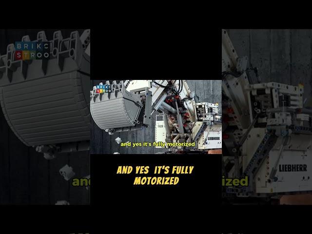 Unleashing the Power of the LEGO Technic Liebherr R9800 Excavator!