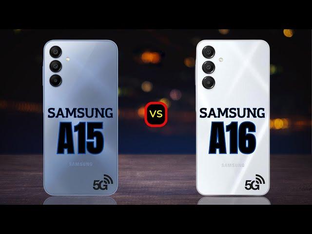 Samsung Galaxy A15 vs Samsung Galaxy A16