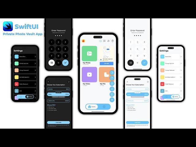 Private Photo Vault - iOS SwiftUI | Sell Source Code