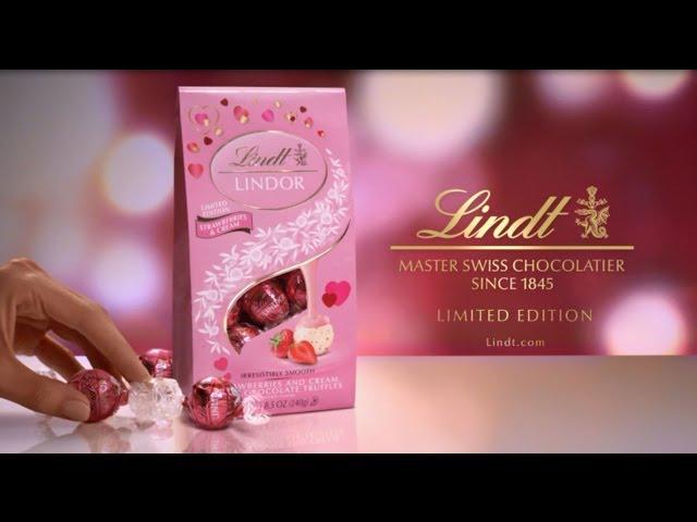 Lindt LINDOR Strawberries and Cream