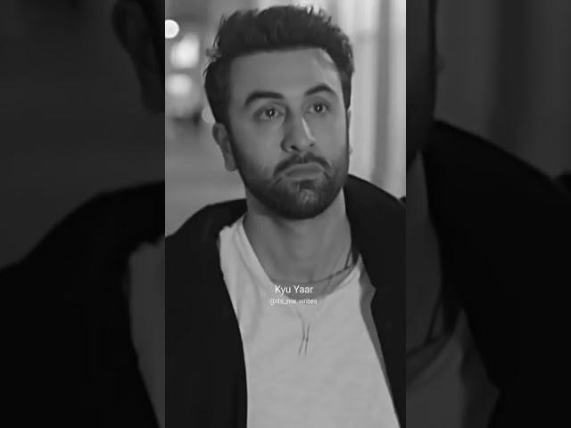 Emotional Edit | Sad Shayari | RANBIRKAPOOR | Brokenheart | itsmewrites