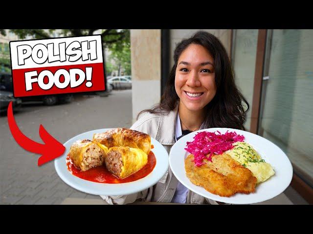 Traditional POLISH FOOD TOUR! (First Time in Warsaw, Poland!)