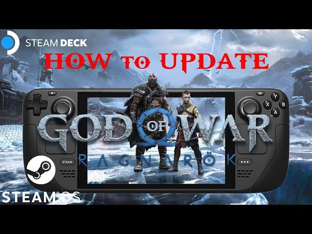 How to Update God of War Ragnarok Steam Deck #steamdeck #godofwarragnarok #gaming