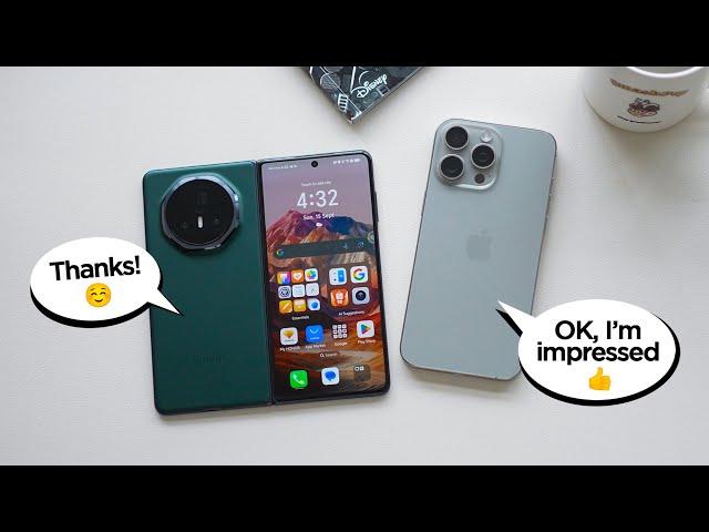 iPhone user reviews the HONOR Magic V3 | smashpop