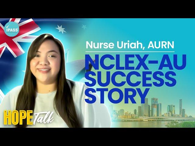 NCLEX-AU Success Story | Nurse Uriah, BSN, RN, NCLEX-AU Passer