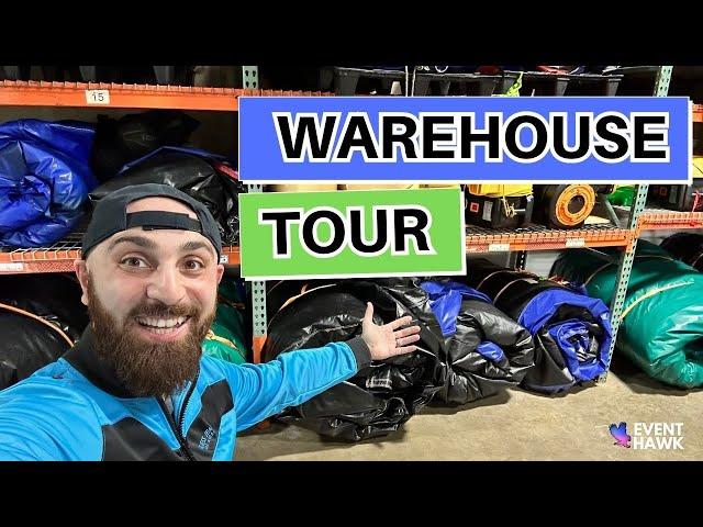 Tariq's Party Rental Warehouse Tour