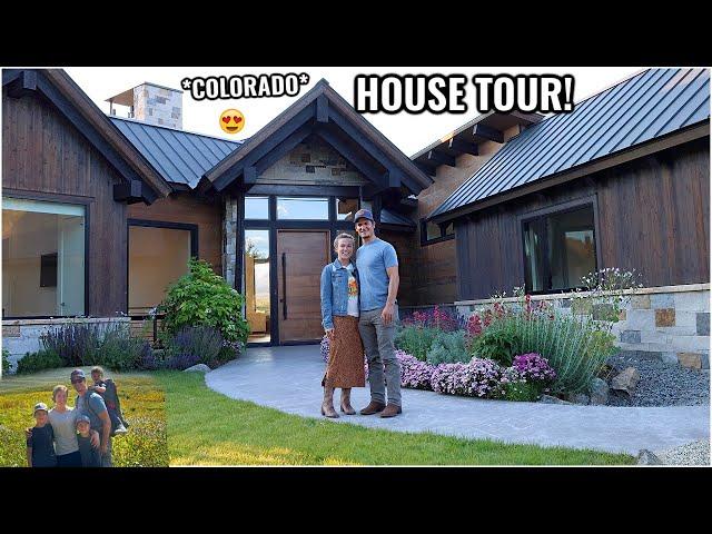 Colorado HOUSE TOUR!! LIVING IN A LUXURY COLORADO HOME | DREAM COLORADO FAMILY TRIP 2024