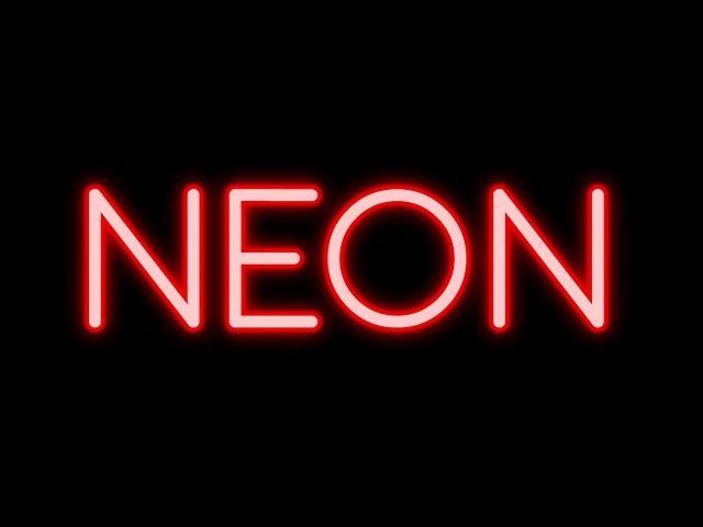 How to create Neon Text Effect in Adobe Illustrator