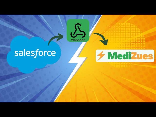 Salesforce direct integration w MediZues using webhooks API tutorial