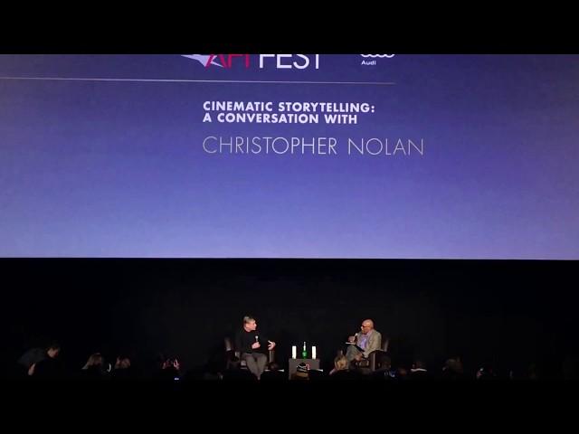 A Conversation with Christopher Nolan "Dunkirk" - AFI FEST (2017)